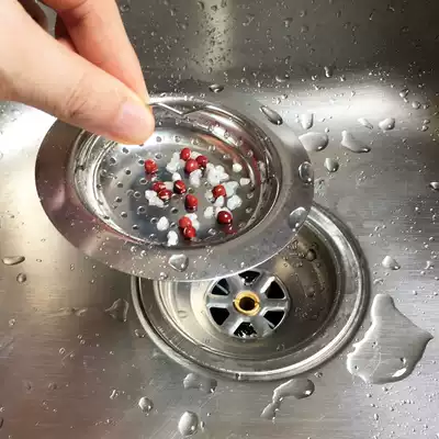 Kitchen sink stainless steel filter sink sink vegetable basin floor drain funnel filter cage