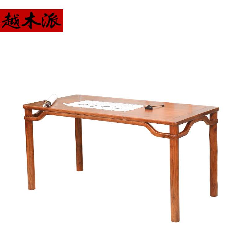 Calligraphy table solid wood minimalist imitation ancient table New Chinese style home painting desk desk desk and calligraphy country study desk desk