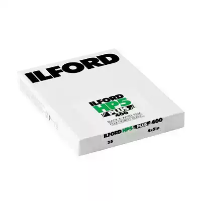 UK ILFORD ILFORD HP5 Traditional black AND white 4X5 pages 4*5 film roll 400 degrees 25 sheets