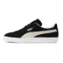 Puma Hummer Suede retro thấp nam và nữ giày thể thao màu đen và đỏ 352634-03-65 368903 - Dép / giày thường