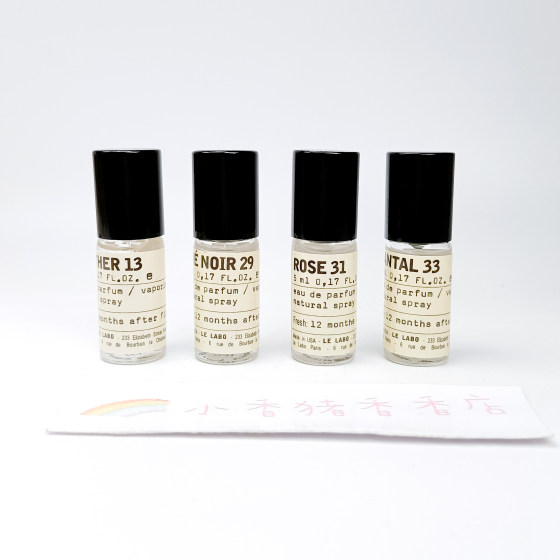 lelabo 향수 실험실 스페셜 13 블랙티 29 로즈 31 샌달우드 33 향수 5ml 라이트 프래그런스 뉴트럴