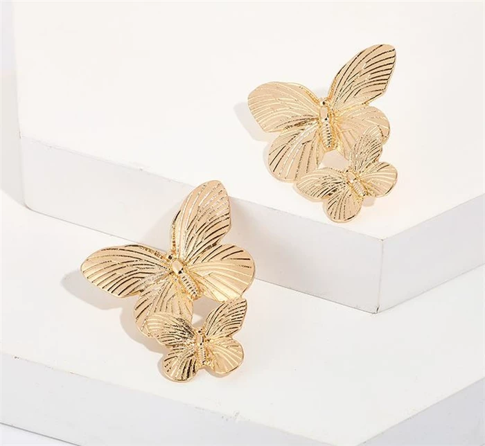 [женс серьги мода women leaf earrings]