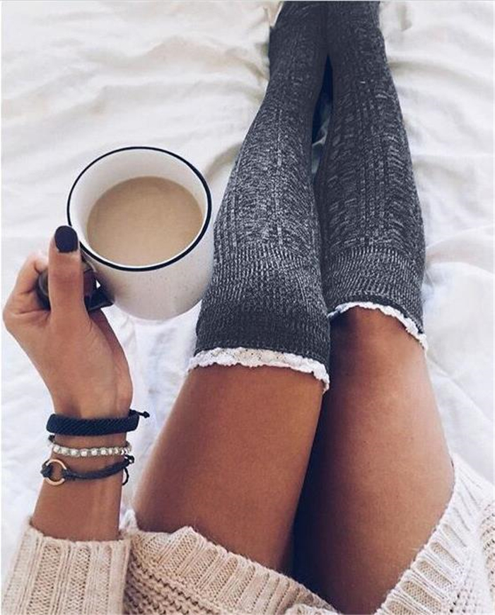 Knitted Socks Image 3