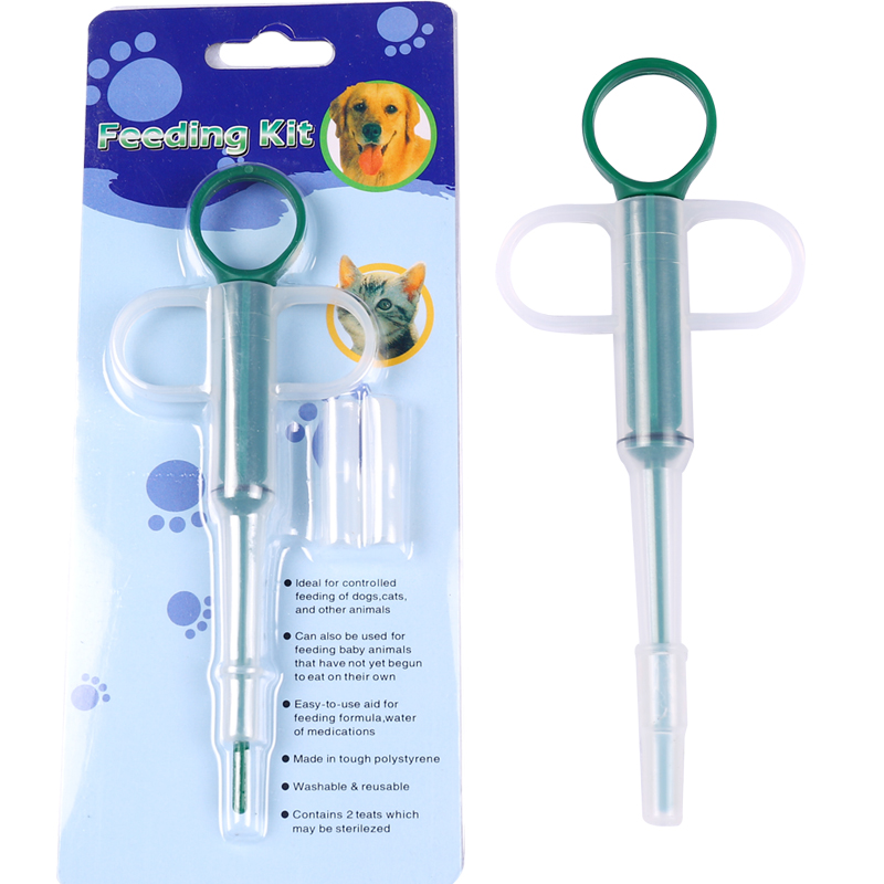 Pet medicine feeder dog medicine feeding stick cat eating medicine syringe syringe medicine feeder cat medicine