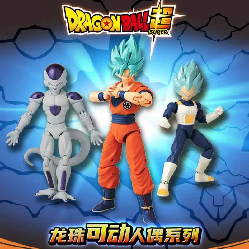 Фигура-аксессуар Bandai с изображением Dragon Ball Super Сон Укун Вегета Фриза Супер Саярин, модель фигурки