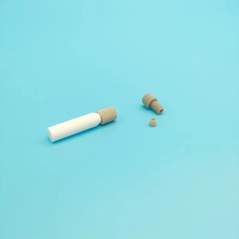 离子色谱1/8管道1/16 PEEK接头流动相过滤头淋洗液过滤溶剂过滤头