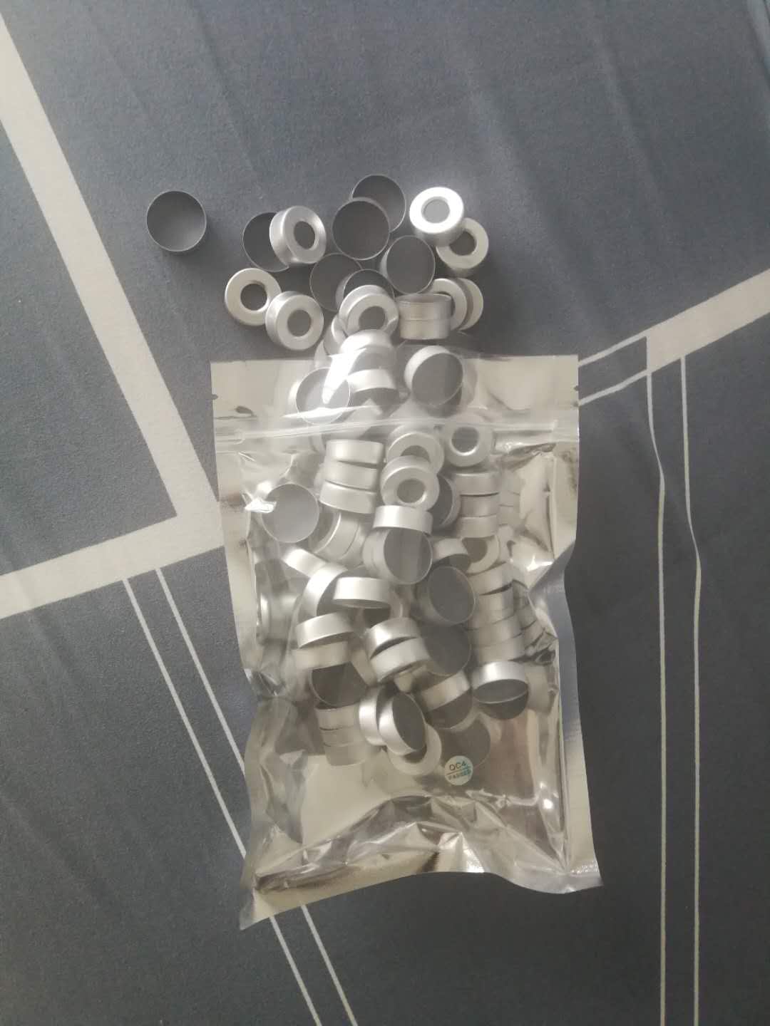 顶空隔垫 取代安捷伦 9301-0976 灰色PTFE/丁基橡胶铸模 -40/125C