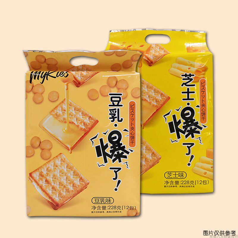 脆皮夹心饼干（芝士味）228g详情1