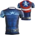 áo thun nam đẹp Avengers Đội Mỹ Siêu Nhân Người Nhện Người Sắt Thể Dục Thể Thao Co Giãn Cao Định Hình Cơ Thể Nhanh Khô Bó Sát Áo Thun Nam Tay Ngắn áo thun  Áo phông ngắn
