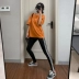 Quần legging lụa lụa mùa hè nữ mỏng mặc phiên bản Hàn Quốc là quần skinny mỏng và đa năng bó sát. - Quần tây thường