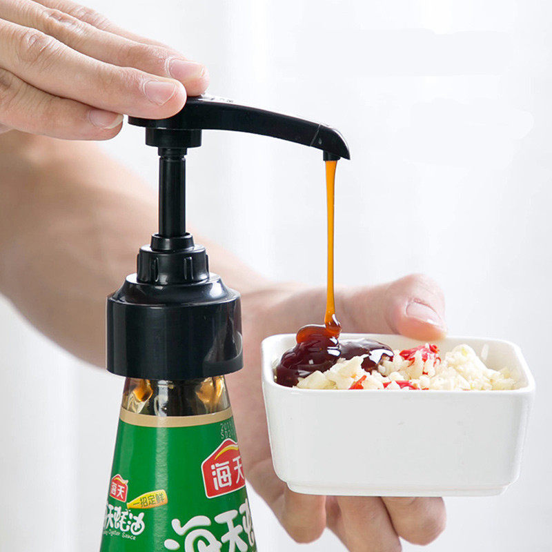 Oyster Oil Bottle Press Mouth Oil Pot Squeezer Home Oyster Oil Press-Type Oil Consumption Oil Bottle Press Mouth Press Head Squeeze Oil God