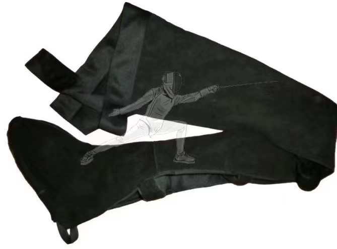 Fencing Leg Calf Leather coach Leg Protection Waistline Protective Foot Protective Clothing Coach Fencing Equipment