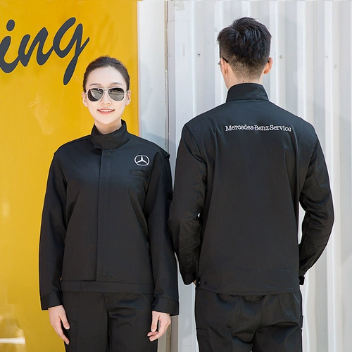 Mercedes Benz, осенний комбинезон подходит для мужчин и женщин, лонгслив, униформа