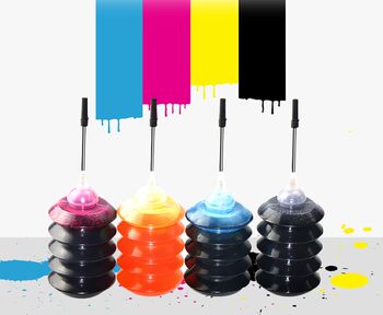 Compatible with Hp Hp High-Quality Substitute Ink 30ml 100ml Supports All Inkjet Printers Four-Color Ink