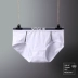 Scarecrow vài đồ lót nam và nữ thoáng khí màu đen và trắng cotton mùa hè phù hợp với nam boxer nữ tam giác quần lót size to Cặp đôi