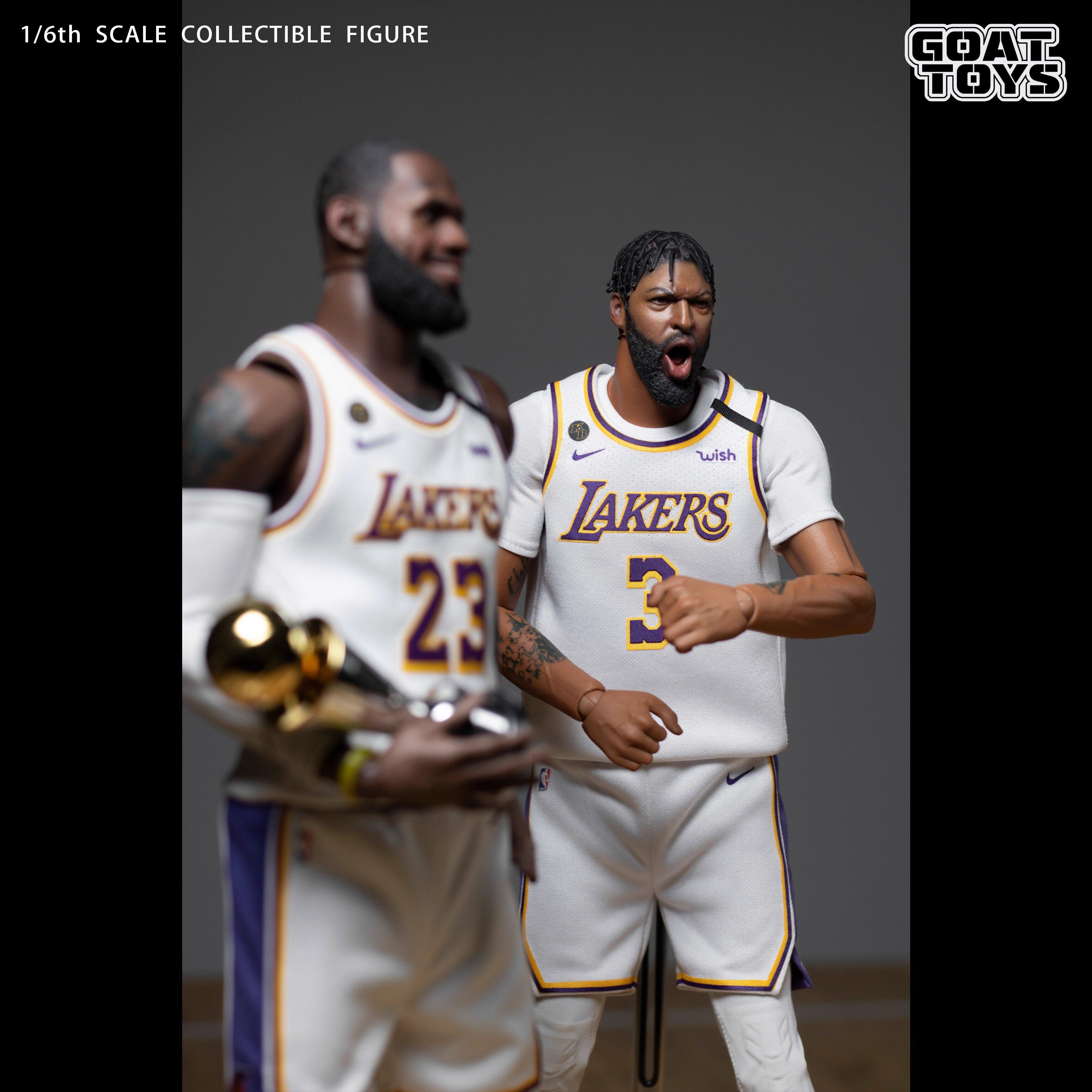 现货 Goat Toys 浓眉哥戴维斯 湖人夺冠套装 1/6 可动男兵人偶_可动_淘宝游戏网