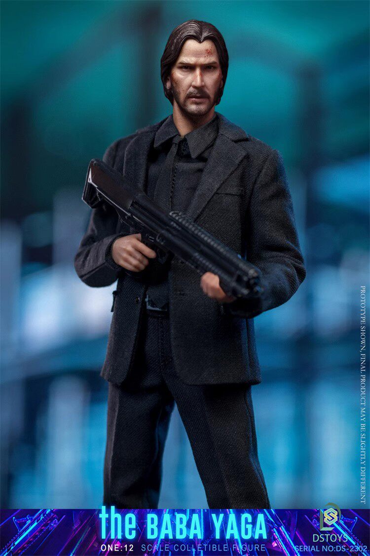 ​DSTOYS 1/12 ジョン・ウィック アクションフィギュア DSTOYS DS-2302 1/12 John Keanu Reeves 6