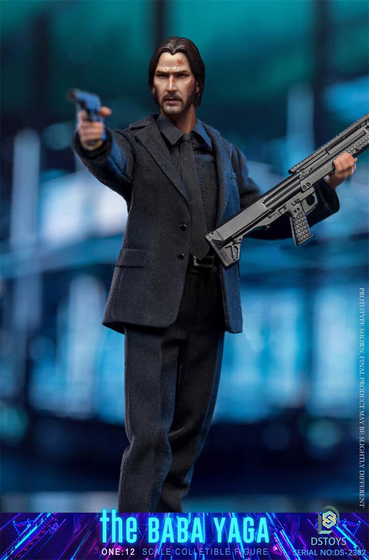 ​DSTOYS 1/12 ジョン・ウィック アクションフィギュア DSTOYS DS-2302 1/12 John Keanu Reeves 6