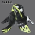 SBK off-road găng tay xe máy đua xe đầu máy hiệp sĩ cưỡi thiết bị da sợi carbon chống ngã bốn phần dài găng tay chạy xe Xe máy Rider thiết bị