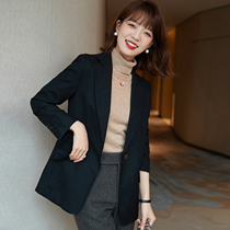 Quite sphincter with a type upper body slim fit 2022 spring new temperament commuter wool suit jacket woman