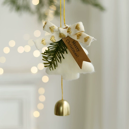 Маленький колокольчик, рождественская подвеска, брендовый декор, «сделай сам»