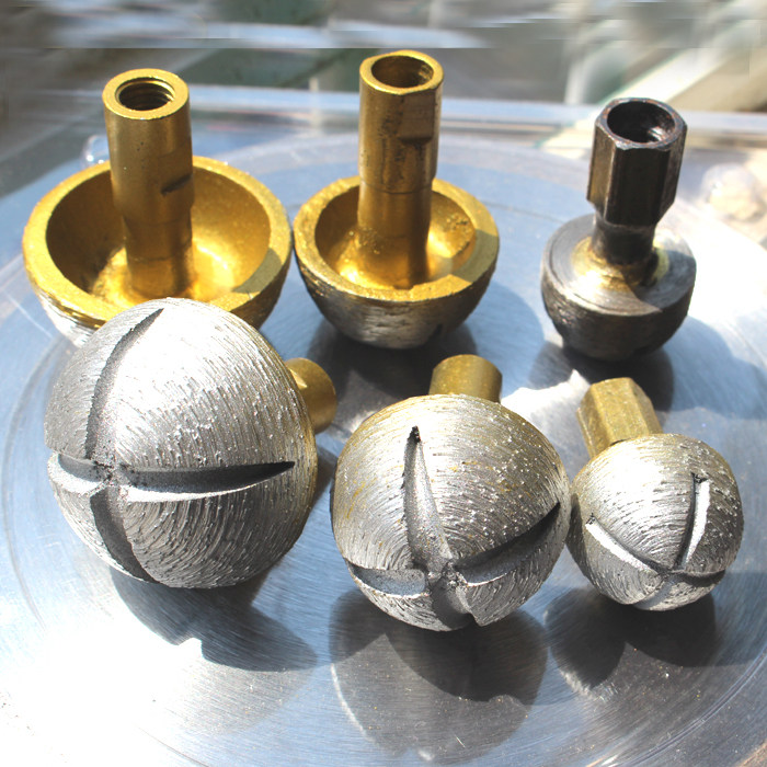 Germany imports 46 angle mill with trough hemispheric sintered diamond grinding grinding wheel grinding stone large