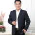 Mùa xuân và mùa hè trung niên phù hợp với áo khoác nhỏ cho nam để tăng thêm 50 bộ đồ trung niên lỏng lẻo quần lót nam Cực lớn