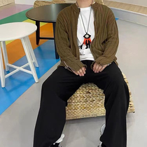 KIKO KOSTADINOV Knitted Cardigan Wool Zipper Sweater Loose Lazy Wind Minor Premium Jacket