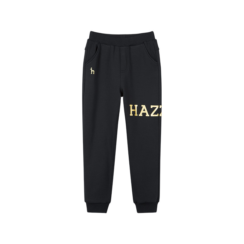 Hazzys Haggis trai Casual Pants mùa thu / mùa đông Sản phẩm mới Big Kids Loose Tight tinh khiết Thời trang Quần bó sát