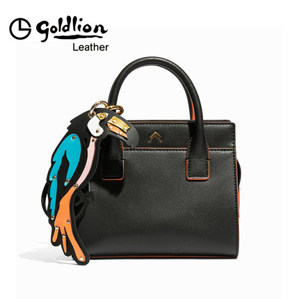 金利来女包新款2018春夏精美吊饰手提包单肩