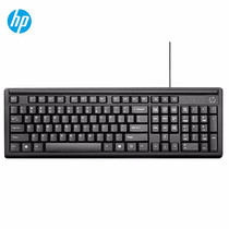 HP Wired Keyboard K100 Laptop Desktop All-in-One Office Game Home Silent Ultra Thin