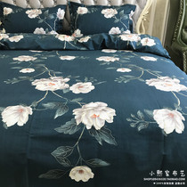 2020 new active high-grade bamboo cotton cotton sheets vintage cotton padded quilt cover smooth and comfortable can be customized