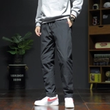 Мужские зимние утепленные модные бархатные штаны с пухом, большой размер, 2021 года, утиный пух