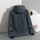 Ветрозащитная водонепроницаемая утепленная мужская дорожная зимняя бархатная куртка, осенняя, большой размер