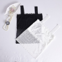 Womens long diamond-shaped lace wrapped chest bottoming tube top girl bust sling anti-light vest