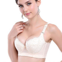 Silk protein bra Five-breasted underwear bra Adjustable underwear bra push-up new