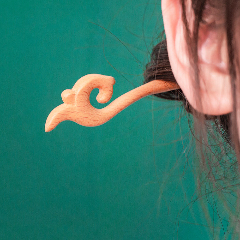 周广胜 榉木古风发簪 天猫优惠券折后￥6.9~9.9包邮 多款可选