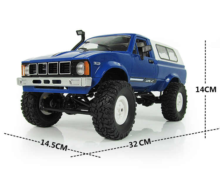 Điều khiển từ xa xe sạc bốn bánh ổ đĩa off-road xe pickup RC dành cho người lớn nửa thẻ leo xe naughty rồng trẻ em của đồ chơi mô hình xe