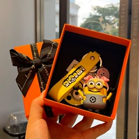 Подлинный маленький желтый зодиак-пиг ★ Оранжевая подарочная коробка