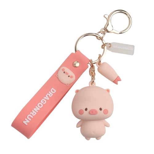 Мультяшный милый танцующий брелок, изысканный школьный рюкзак подходит для мужчин и женщин для влюбленных для школьников, аксессуар на рюкзак, подвеска