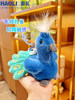 Exquisite Peacock Plush Doll Keychain Backpack Pendant Gift for Girls Cartoon Bag Decoration
