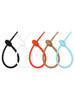 Colorful Multifunctional Storage DIY Rope Ring Anti-Lost Silicone Strap Simple Accessory Bag Key Ring Keychain Pendant