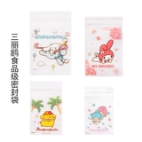 Известный продукт Miniso, герметичная сумка Sanrio, утолщенная прозрачная маленькая водонепроницаемая и влагозащищенная сумка для хранения ювелирных изделий, сумка для хранения продуктов питания