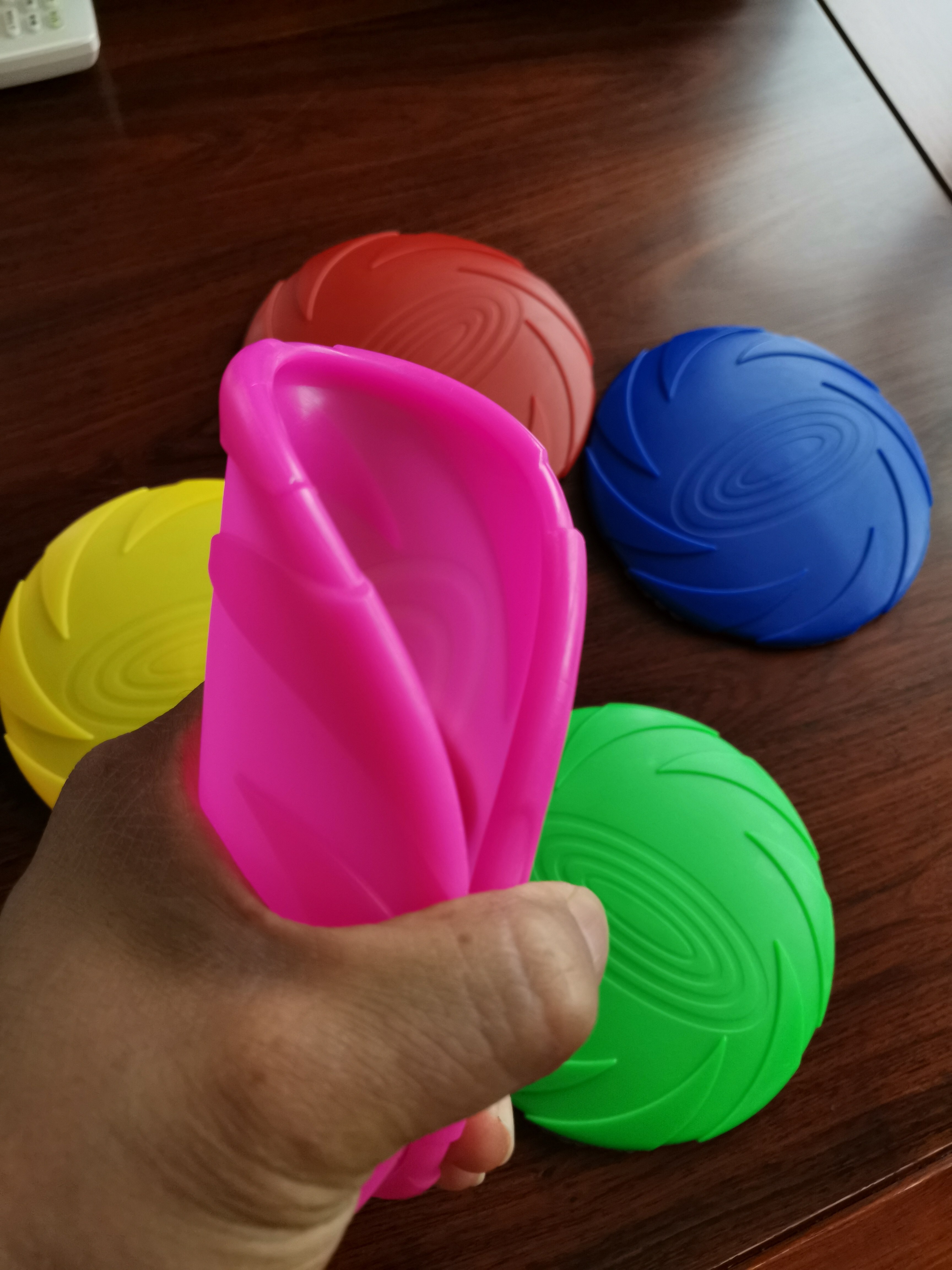 Outdoor frisbee safety sports soft frisbee glue soft frisbee student outdoor sports safety toys parent-child toys