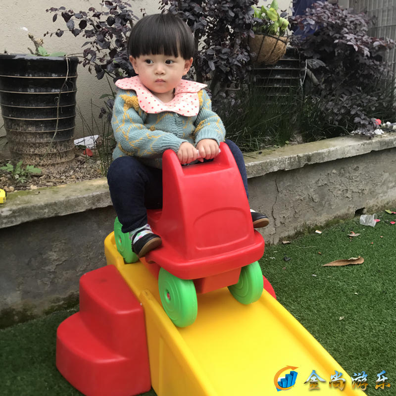 xe điện 2 bánh Trường mẫu giáo khối ba phần xe ba bánh trượt trượt trượt nhựa theo dõi cân bằng thiết bị - Smart Scooter xe thăng bằng điện
