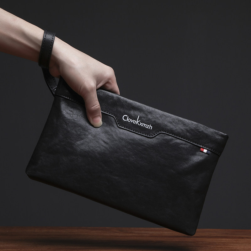 Special Cabinet 2022 Fashion Large Capacity Soft Bull Leather Retro Men's Bag Handbags Men Genuine Leather Handbag Letter Enveloping