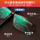 Yupintang HD reading glasses for men, anti-blue light, anti-fatigue, far and near dual-use zoom folding reading glasses for the elderly, women