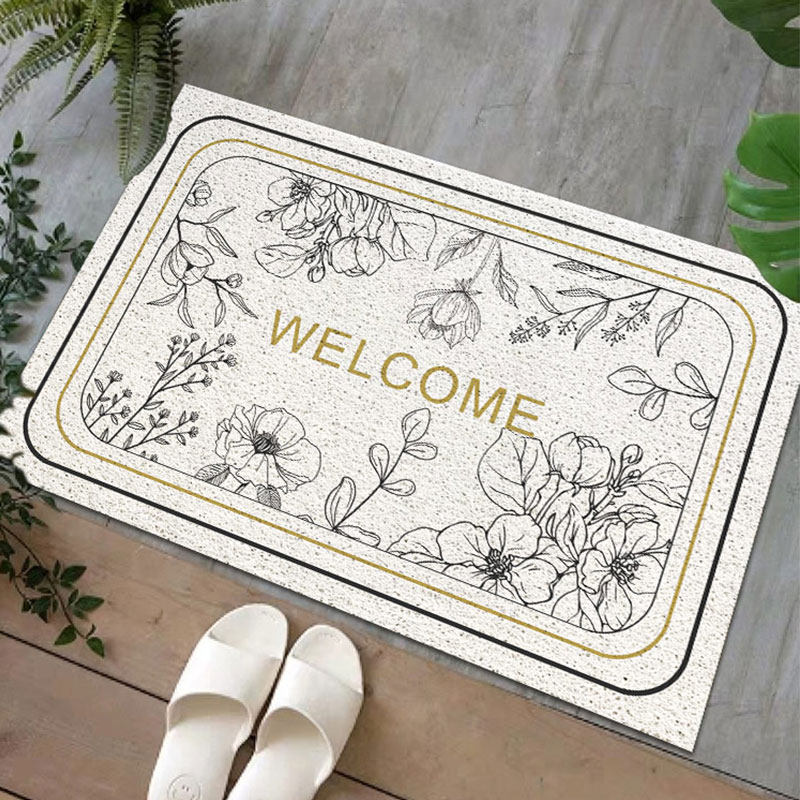American light luxury entry door door door door door door door door mat wire mat in the carpet mat