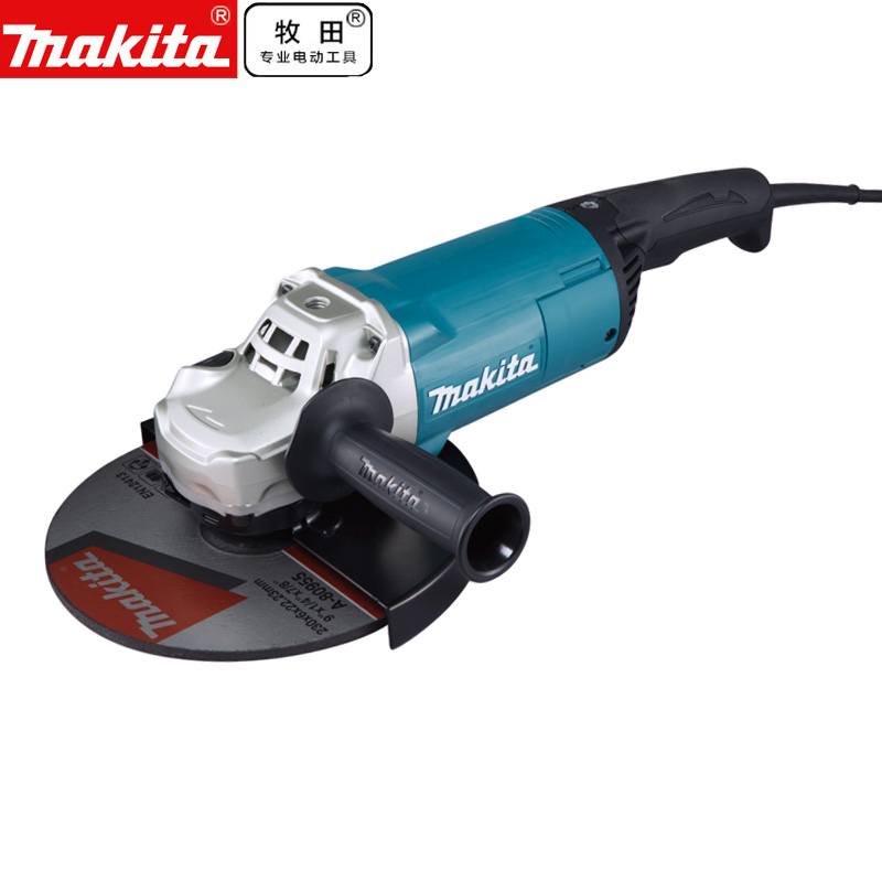 Makita Angle Grinder GA9061R with anti-accidental start function 230mm(9quot )