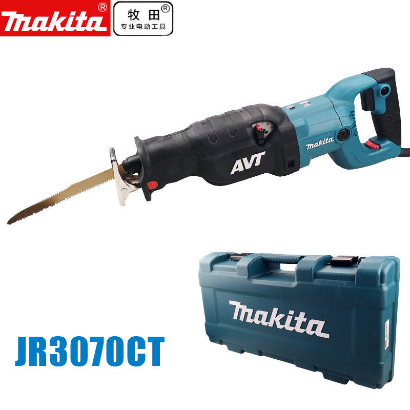 Pasta makita reciprocating saw JR3070CT handheld electric to horse knife saw for carpentry metal cutting electric saw